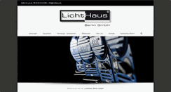 Desktop Screenshot of lichthaus.net